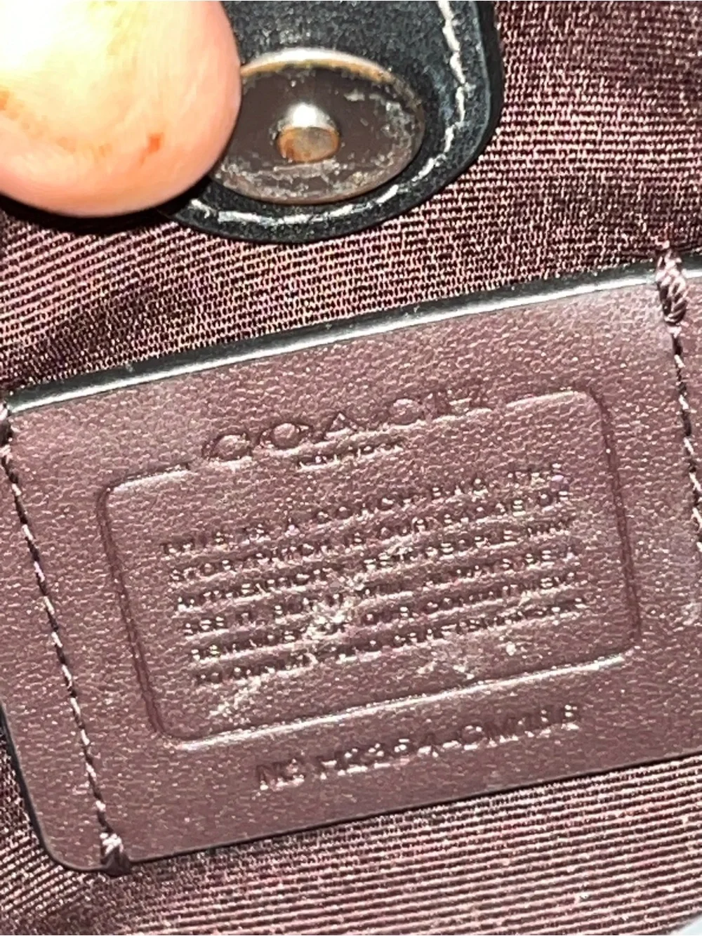 Coach shows some